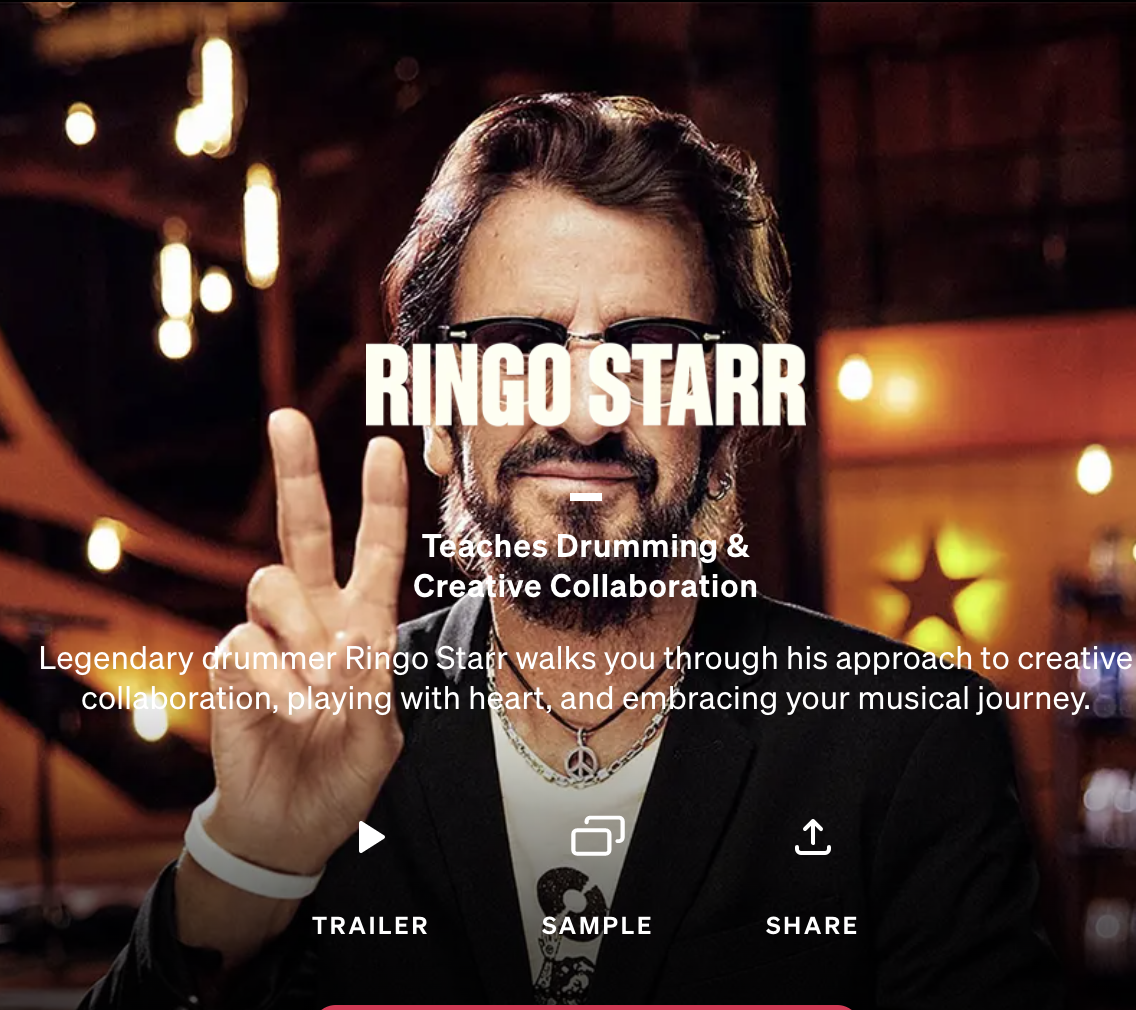 Great T Ringo Starr Teaches Drumming And Creative Collaboration